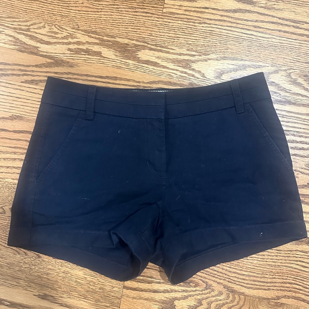 J. Crew Navy Chino Shorts